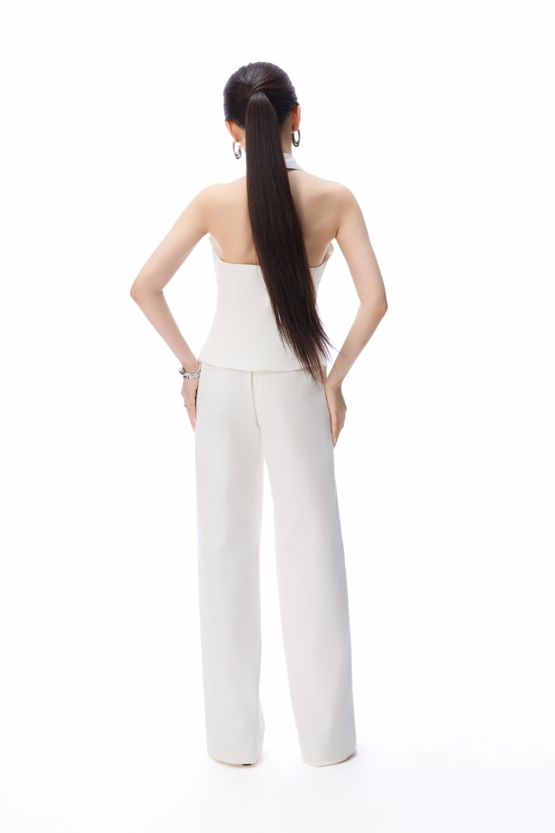 Cleo White Pants