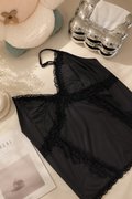 Celeste Top in Midnight Black