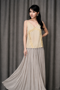 Eloise Skirt in Taupe Grey