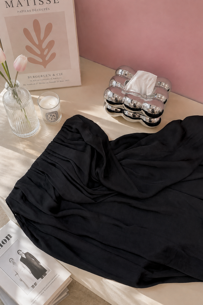 Eloise Skirt in Jet Black